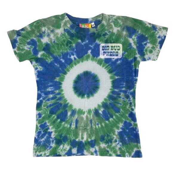 Big Bud Press Short Sleeve 2 T-Shirt Bundle Tie Dye Summer Tees Unisex Size XXS - Picture 8 of 13